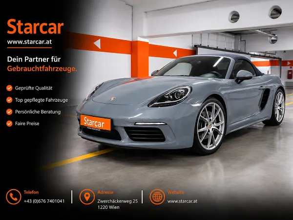 Porsche 718 Boxster DSG Cabrio gebraucht Wien