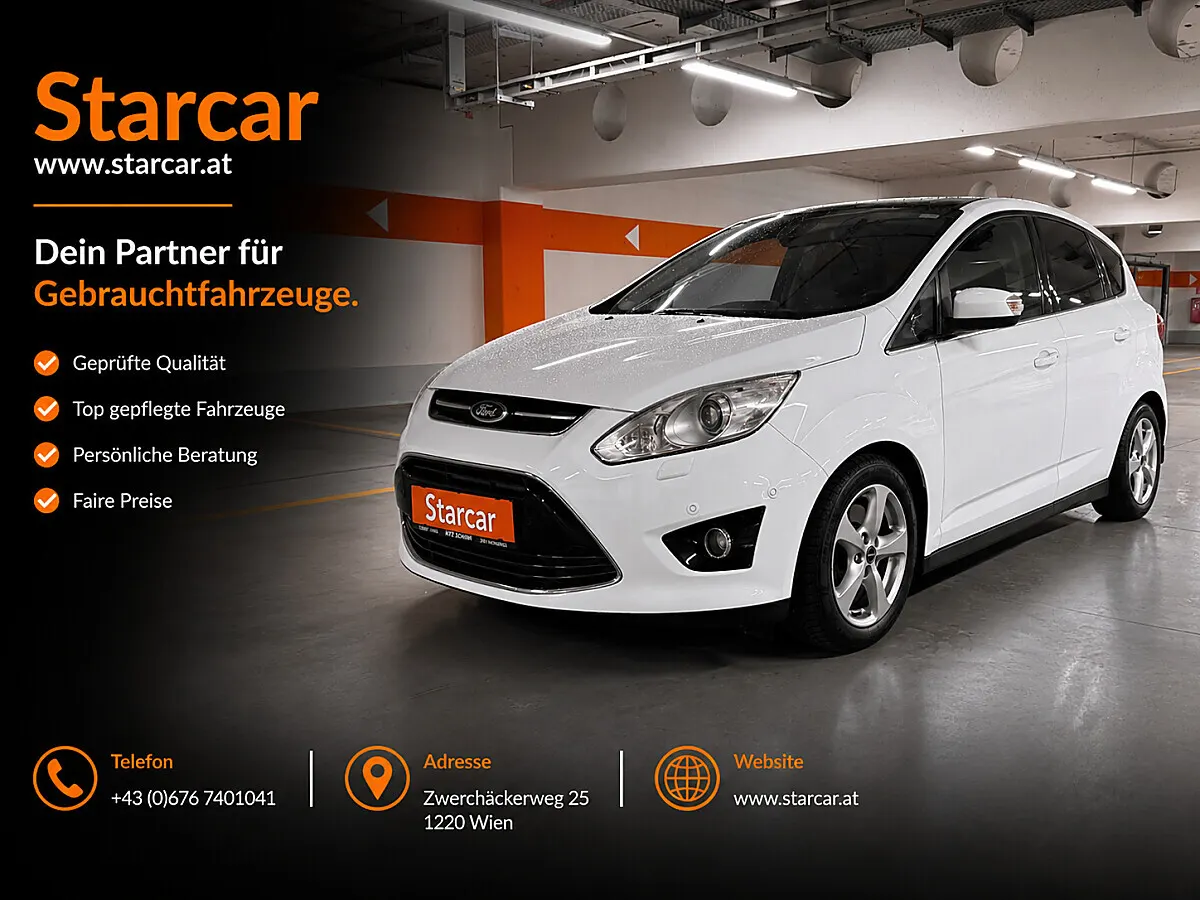 Ford C-MAX Titanium 2,0 TDCi DPF Powershift gebraucht in Wien – Foto 1