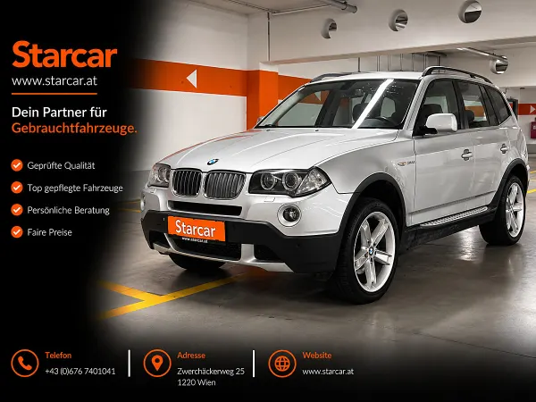 BMW X3 3,0d Aut. gebraucht Wien