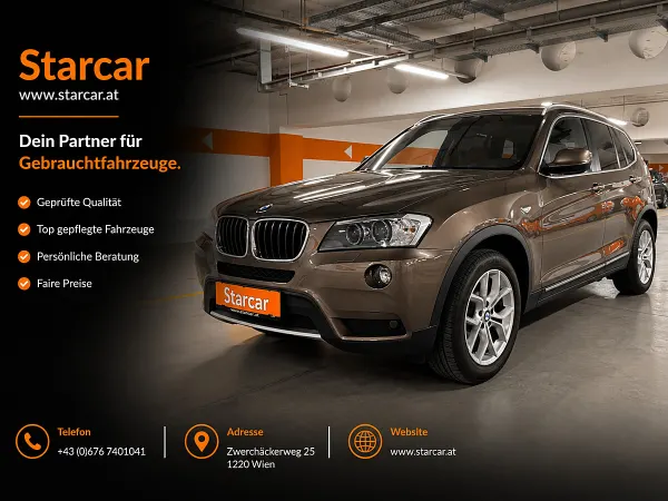 BMW X3 xDrive20d gebraucht Wien