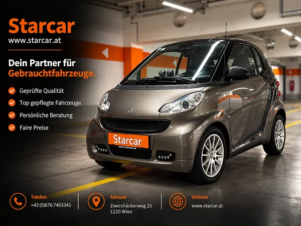 Smart fortwo 1.0 Turbo Basis passion gebraucht Wien