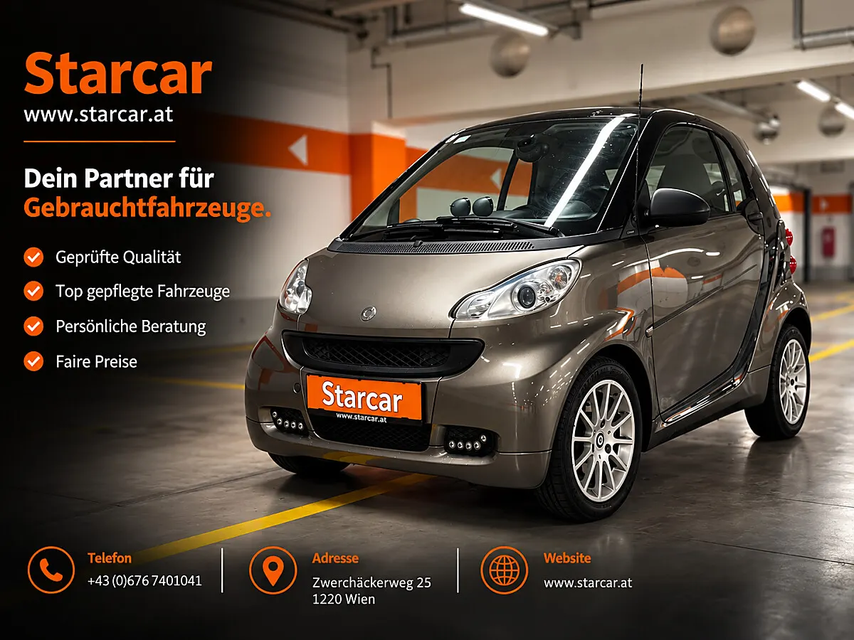 Smart fortwo 1.0 Turbo Basis passion gebraucht in Wien – Foto 1