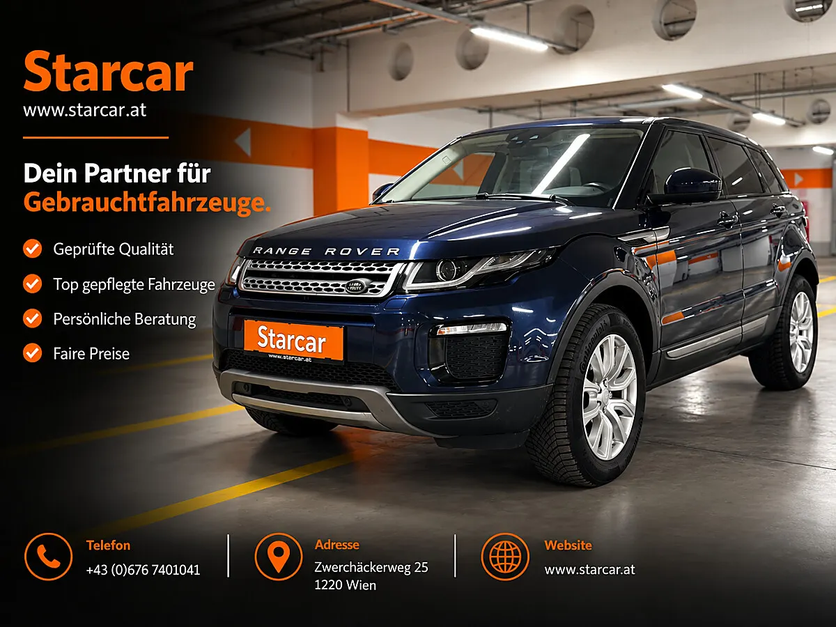 Land Rover Range Rover Evoque 2,0 TD4 150 SE Aut. gebraucht in Wien – Foto 1